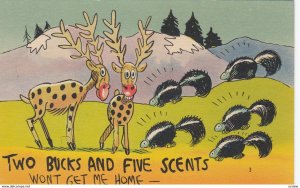 1930-40s; Two Bucks And Five Scents Won't Get Me Home, Bucks and skunks