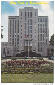 Exterior,  Birmingham City Hall,  Birmingham,  Alabama,   PU_1961