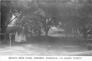 1950s Bremen Indiana Shady Side Park Lumitone Photoprint Postcard 26-286