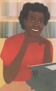 Gwendolyn Brooks American Poet History Prize Award Postcard