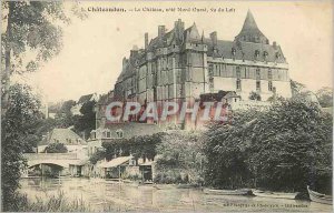 Old Postcard Chateaudun Chateau Northwest coast saw Loir