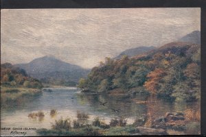 Ireland Postcard - Near Dinis Island, Killarney, Artist E.Longstaffe  RS172