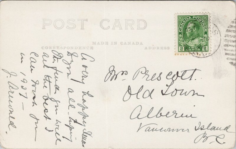 Mt Cheam Chilliwack BC Fraser Valley c1920s 39 Wilson RPPC Postcard F67