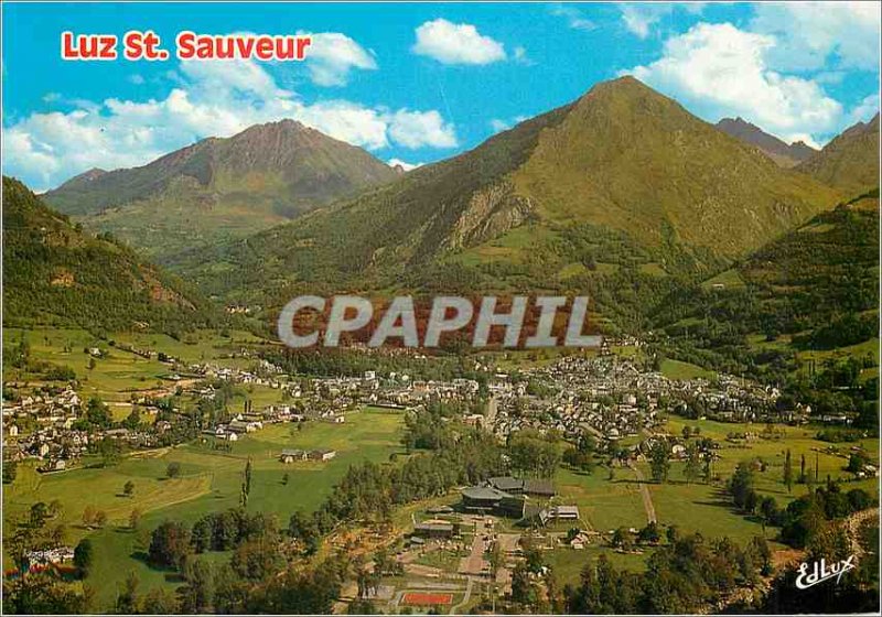 Postcard Modern Luz St Sauveur Hautes Pyrenees Luz St Sauveur