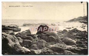 Batz Old Postcard A beautiful wave