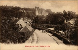 CPA Chaumont en Vexin Route de Paris FRANCE (1014364)