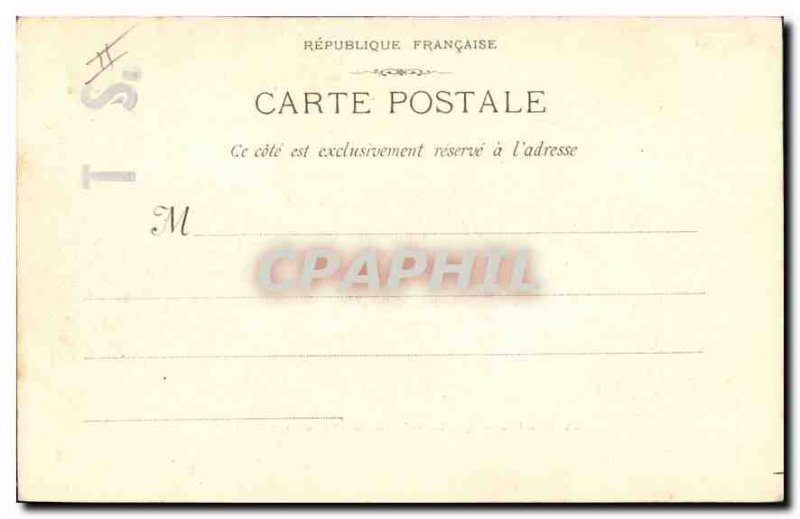 Old Postcard Marseille Lighthouse St. Mary