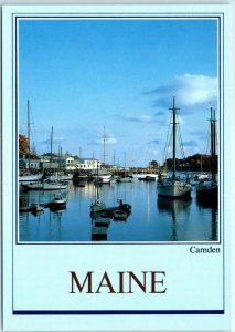 M-12199 A Tranquil Moment at one of the many Beautiful Harbors Camden Maine