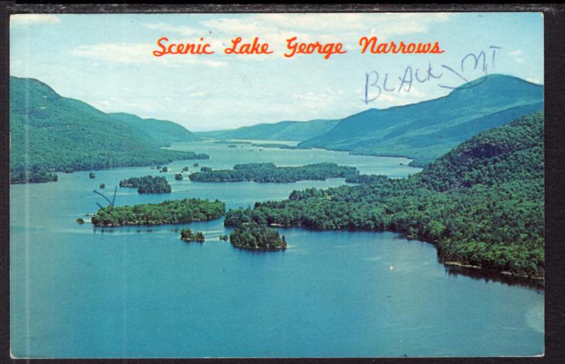Bird's Eye View,Lake George Narrows,New York,BIN