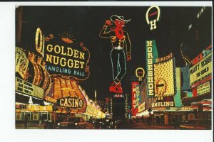 Old Las Vegas, Freemont Street,  Las Vegas, NV Postcard