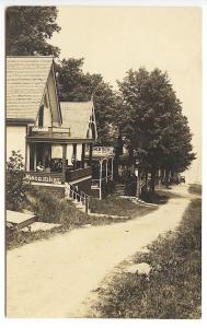 Hinckley ME The Macomber Dirt Road to The Water RPPC Real Photo Postcard