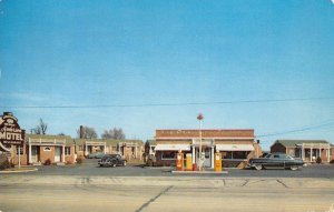 ANDERSON MOTEL Murfreesboro, TN Roadside Gas Station 1955 Vintage Postcard
