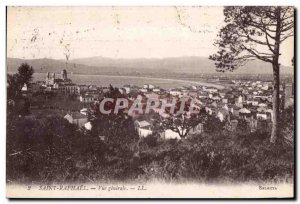 Old Postcard Saint Raphael General view