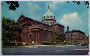 Philadelphia Pennsylvania 1960s Postcard Cathedral Of St Peter And Paul