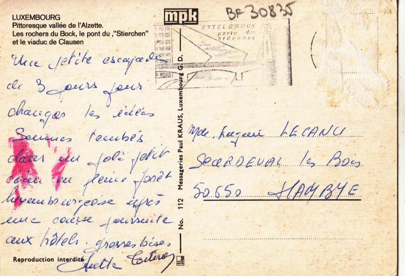 BF30835 luxembourg l alzette   front/back image