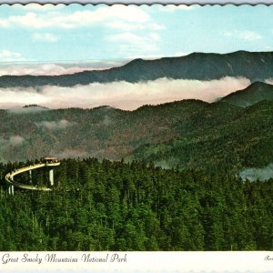 c1970s Pub. Charlotte, NC Mt. LeConte Clingman's Dome Sugarlands Mt. 4x6 PC M11