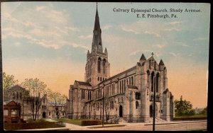 Vintage Postcard 1907-1915 Calvary Episcopal Church, East Pittsburgh, PA