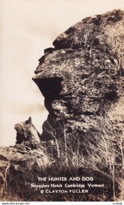 RP; CAMBRIDGE, Vermont, 1940s; The Hunter And Dog, Smugglers Notch