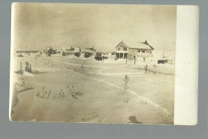 Brownlee NEBRASKA RP 1907 MAIN STREET Blizzard nr Valentine Thedford GHOST TOWN?