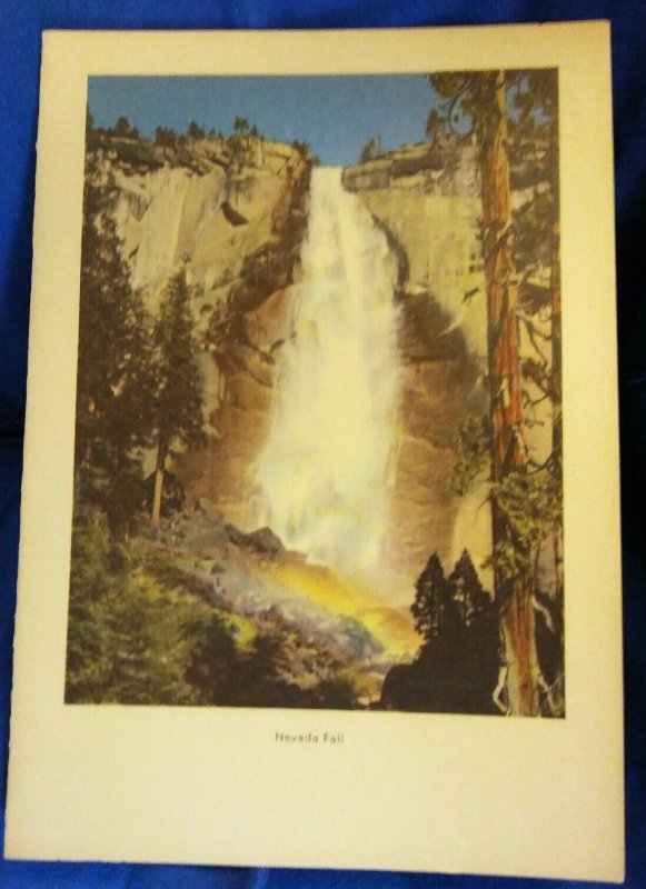 1953 Camp Curry Menu**Yosemite National Park** Nevada Fall 