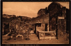 CPA Pompei Un Termopolio sulla via di Nola . ITALY (499657)