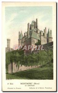 Old Postcard Montmort Chateau