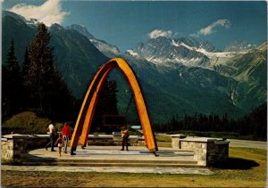 Canada British Columbia Rogers Pass Trans-Canada Highway Memorial