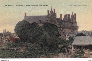 LANGEAIS, Indre et Loire, France, 1900-10s; Le Chateau, Vue d'Ensemble cote S...