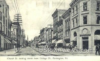 Church St, College St - Burlington, Vermont