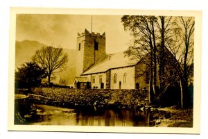 UK - England, Grasmere. Grasmere Church       RPPC 