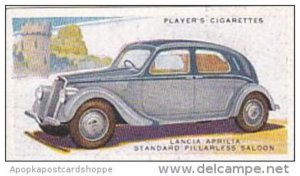 Player Cigarette Card Motor Cars 2nd Series No 28 Lancia Aprilia Standard Pil...