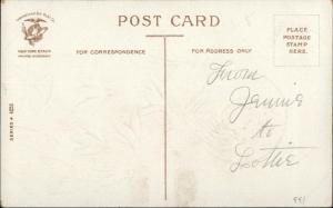 Easter - Angel Face Child Lily Flowers c1910 Postcard - Ellen Clapsaddle