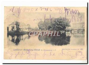 Lufkurort Niederburg Illkirch beim Strasbsburg Old Postcard