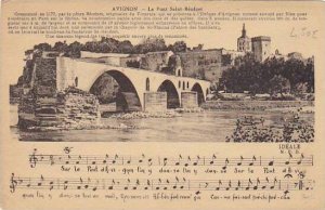 France Avignon Le Pont Saint Benezet 1934