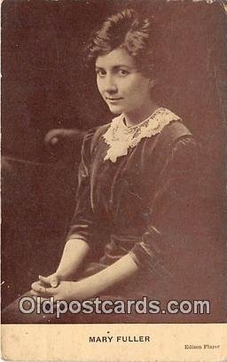 Mary Fuller Movie Actor / Actress Unused 