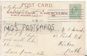 Genealogy Postcard - Edwards - 13 Park Road, Weston, Bath, Somerset - Ref. R172