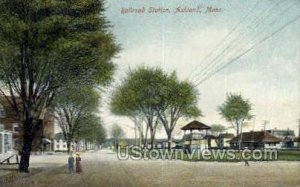 Railroad Station - Ashland, Massachusetts MA Postcard