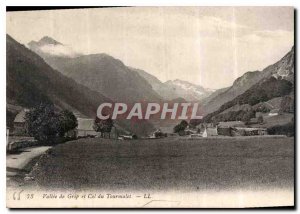 Old Postcard Vallee Grip and Col du Tourmalet
