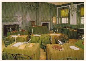 Pennsylvania Philadelphia Independence National Historical Park Assembly Room...