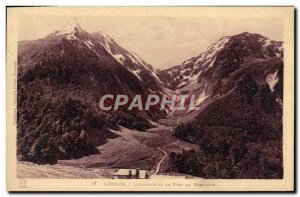 Old Postcard Luchon L & # 39Hospice And Le Pont De Venasque