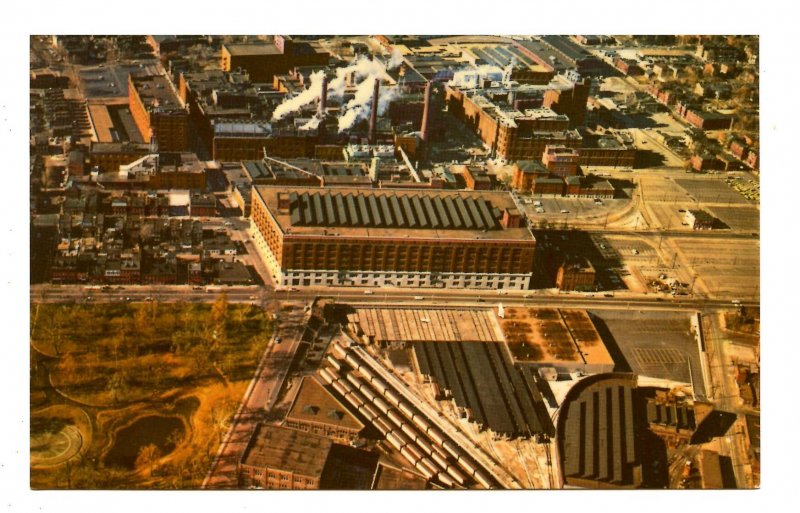 MO - St. Louis. Anheuser-Busch Brewing Co., Aerial View