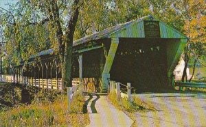 Ohio Newton Falls Only Remaining Covered Bridge In Trubull County