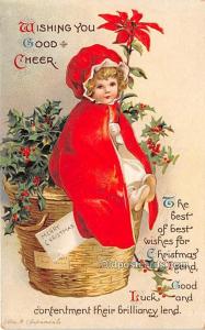 Christmas  Ellen H Clapsaddle, Series 1887 International Art Publishing Co. 1...