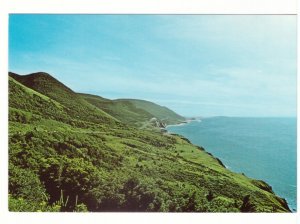 Cabot Trail, Cape Breton Highlands, Nova Scotia, Chrome Postcard