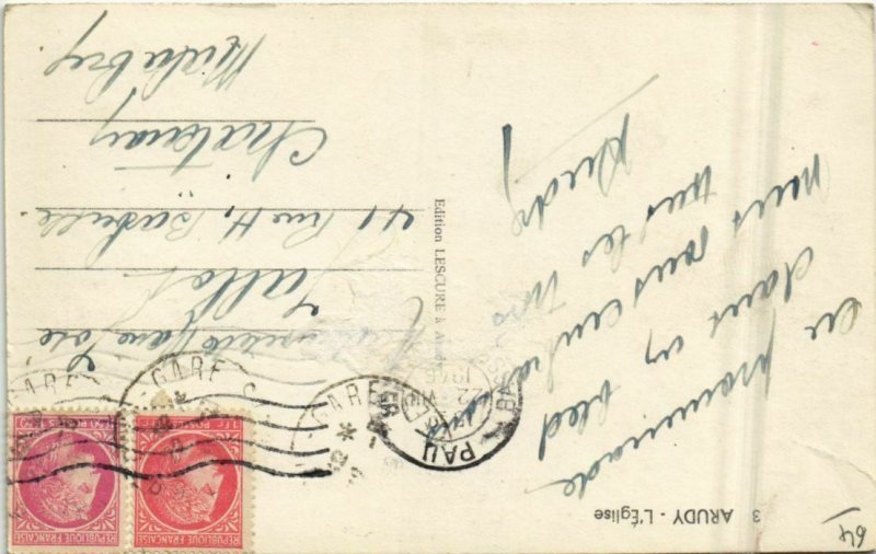 CPA ARUDY L'Eglise (1163490)