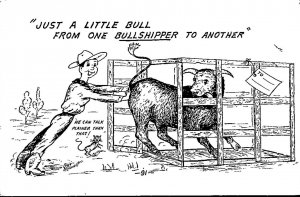 Humour Just A Little Bull From One Bullshipper To Another