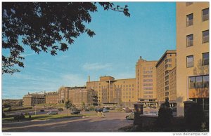 CHICOUTIMI , Quebec , Canada , 50-60s ; Hotel-Dieu St-Vallier Hospital