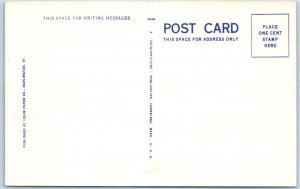 MALLETTS BAY, LAKE CHAMPLAIN, Vermont VT   NOURSE'S CORNER c1940s Linen Postcard