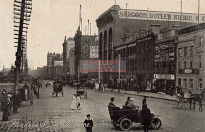 Australia, Melbourne, Flinders Street, Business Section