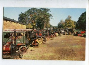 416228 UK NORFOLK Bressingham Gardens TRAINS Engine Old postcard